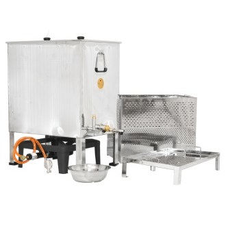 Mellarius Wax Melter with Gas Burner 62 x 42 cm