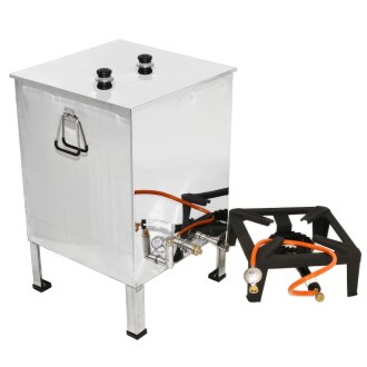 Mellarius Wax Melter with Gas Burner 50 x 50 cm