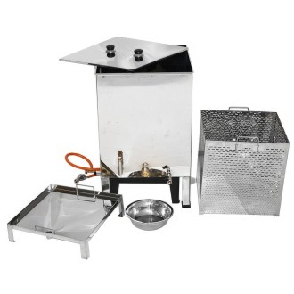 Mellarius Wax Melter with Gas Burner 50 x 50 cm