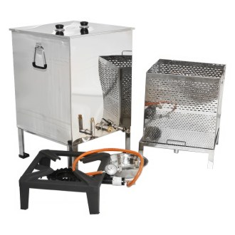 Mellarius Wax Melter with Gas Burner 50 x 50 cm