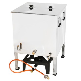 Mellarius Wax Melter with Gas Burner 62 x 62 cm