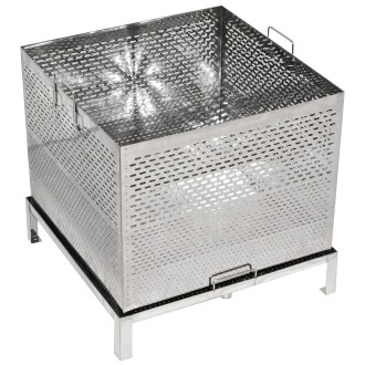 Stainless steel wax melter 62 x 62 cm
