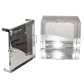 Stainless steel wax melter 62 x 62 cm