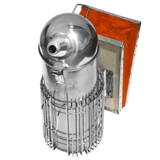 Smoker - large - long - round with ultra cage