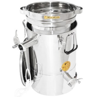 Honey Extractor and Clarifying Tank Mellarius MaxiLine 35 kg with Integrated Heating Element