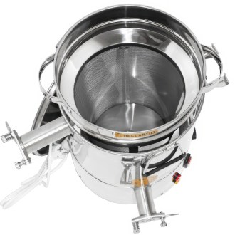 Honey Extractor and Clarifying Tank Mellarius MaxiLine 35 kg with Integrated Heating Element
