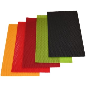 Wax foundation - colorful (on candles) - unbreakable 37x21,5cm
