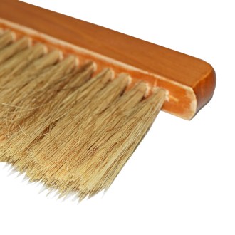 Bee brush with handle - natural brush