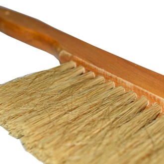 Bee brush with handle - natural brush