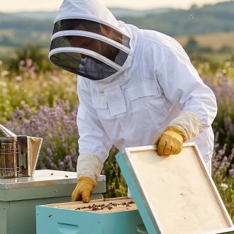 Bee jacket with hood - S-XXL