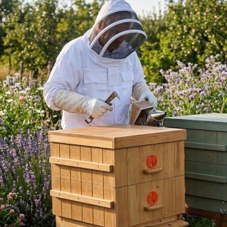 Bee jacket with hood - S-XXL