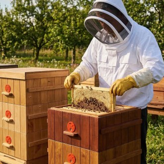 Bee jacket with hood - S-XXL