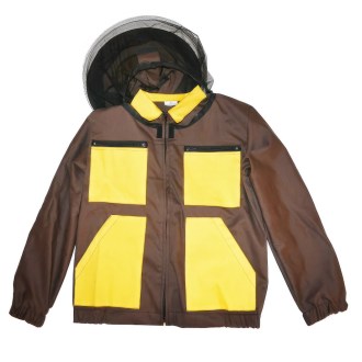 Poly Hat/Veil Jacket - Brown, sizes: S-XXXL