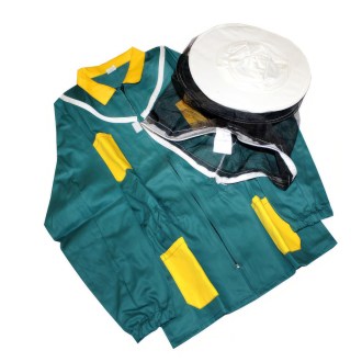 Green jacket with hat - 52-60