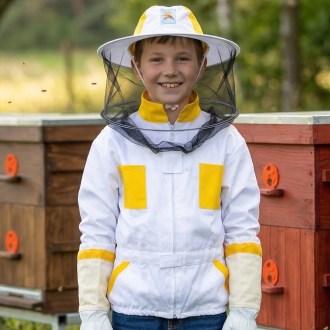 Baby Poly Hat/Veil Jacket, sizes: 104–164