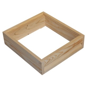 Half-depth hive box for Deutsch Normalmaß - 10 frames