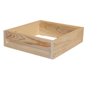 Half-depth hive box for Deutsch Normalmaß - 10 frames