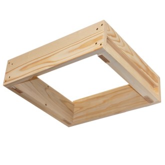 Half-depth hive box for Deutsch Normalmaß - 10 frames