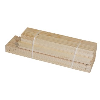 Half-depth hive box for Deutsch Normalmaß - 10 frames - decompose