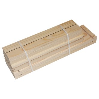 Half-depth hive box for Deutsch Normalmaß - 10 frames - decompose