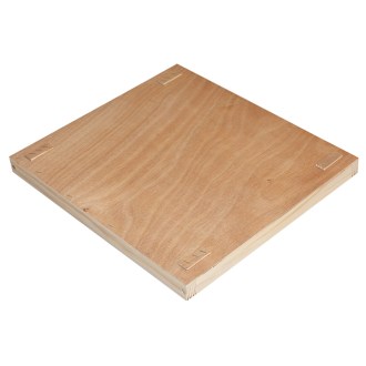 Wooden inner cover with insulation board - B