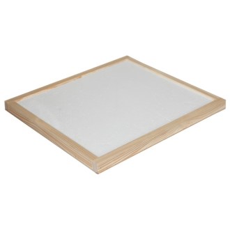Wooden inner roof with EPS insulation board