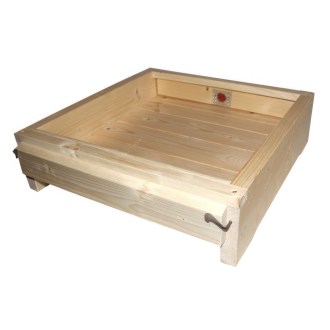 Wooden bottom board - Czechoslovak style