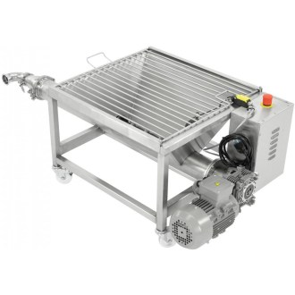 Auger conveyor 230V for uncapping machines