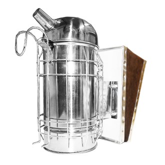 Stainless steel smoker with insert