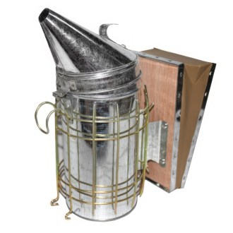 Galvanized smoker - large