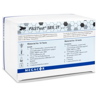 FASTest BEE 3T – rapid test for bee viruses (10 pcs)