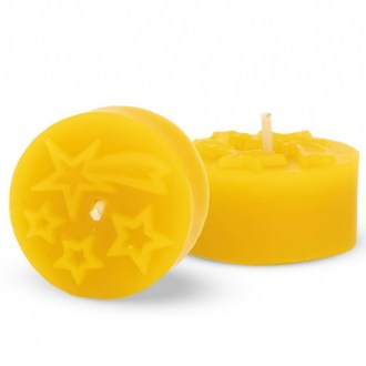 Silicone mold - tea light candle - star - FS500