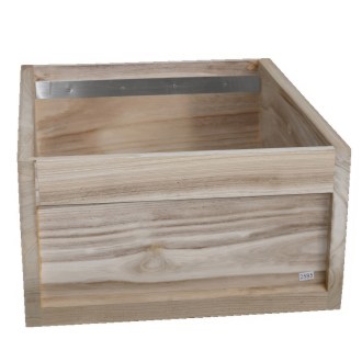 Hive box 10er Zander 220 mm with bar