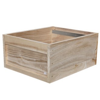 Hive box 10er Zander 220 mm with bar