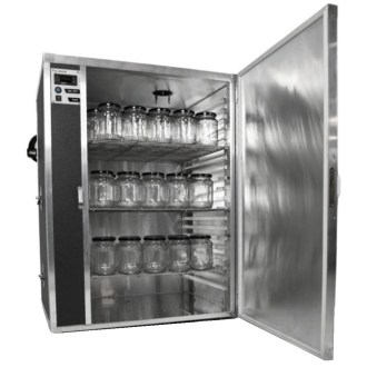 Decrystallization chamber for 2×45 kg containers or up to 100 jars - 225 l
