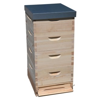 Langstroth Beehive 4 x 1/1 (232) - 10 frames - dovetail joint