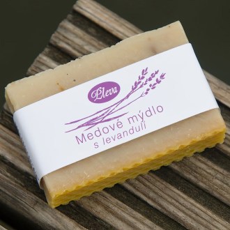 Pleva Honey Soap with Lavender - 90g