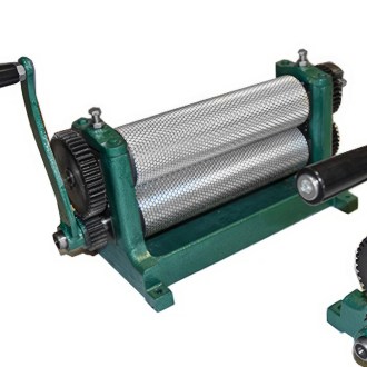 Hand press for foundation sheets - engraved