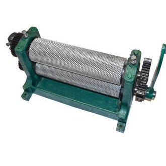 Hand press for foundation sheets - engraved