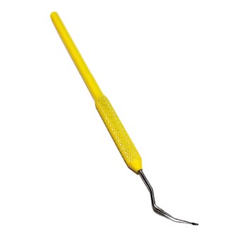 Stainless steel grafting tool for queen larvae - right