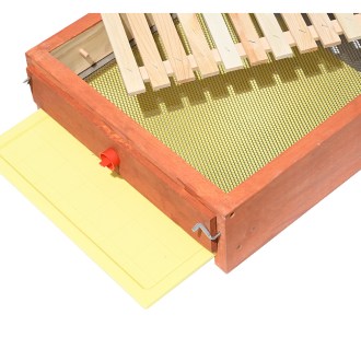 Full mesh varroa bottom board - Langstroth - complete, painted