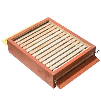 Full mesh varroa bottom board - Langstroth - complete, painted