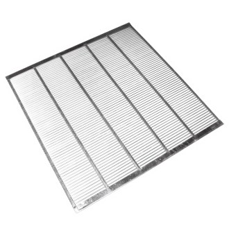 Metal queen excluder with frame 500x500 mm