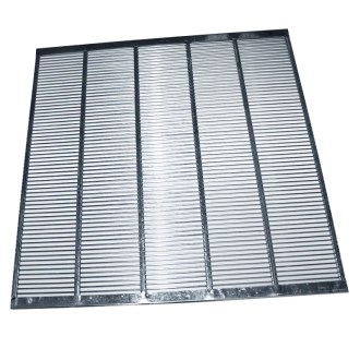 Stainless steel queen excluder with frame 463x482 mm DE