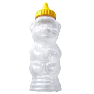 Plastic container - bear - 350 g