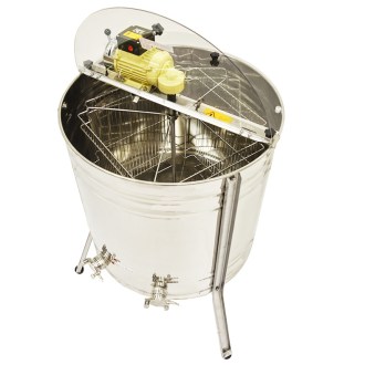 Electric 4 frame honey extractor with two gate Ø 64 cm - Swiss Biene