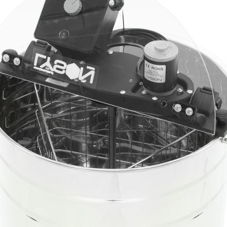 Diagonal 3-frame electric honey extractor 230V, Ø500, universal basket – BASIC