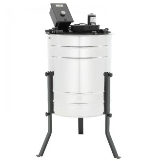 Diagonal 3-frame electric honey extractor 230V, Ø500, universal basket – BASIC