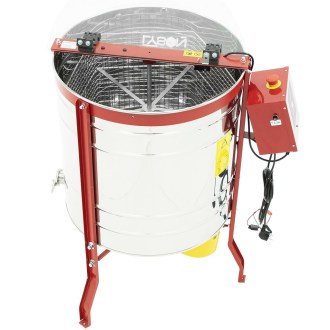 5-frame honey extractor, diagonal Langstroth electric 12V/230V Ø600mm – CLASSIC LINE