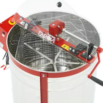 Honey Extractor Lysoň Classic 5 frames, manual crank + electric 12/230V P60